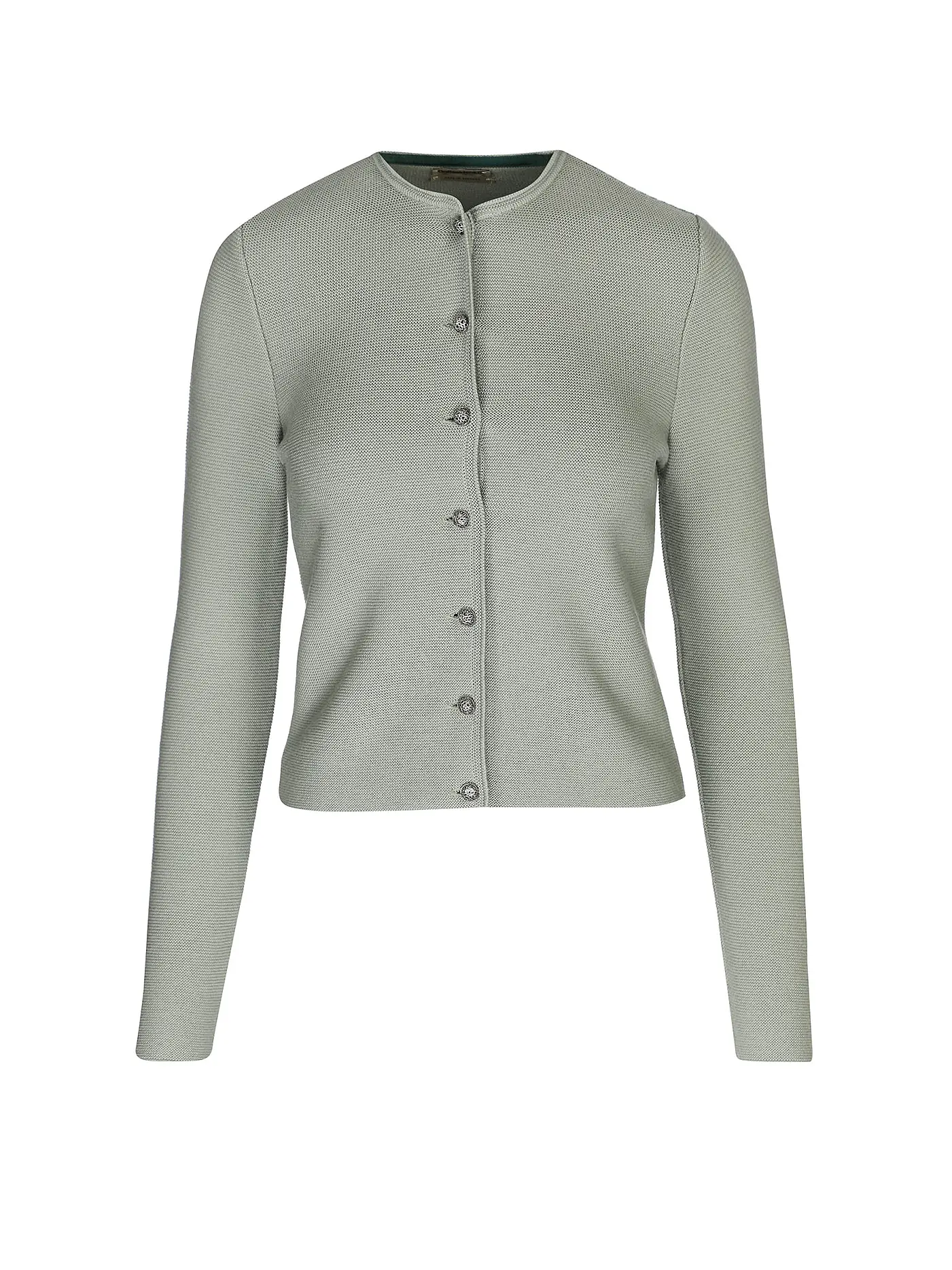 GOTTSEIDANK | Trachten Strickjacke  ALOSIA | hellgrün